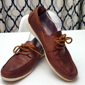 Tommy Bahama leather " teague" shoe, size 10.5